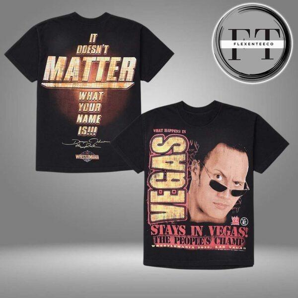 WWE x Hellstar The Rock All Over Print Shirt