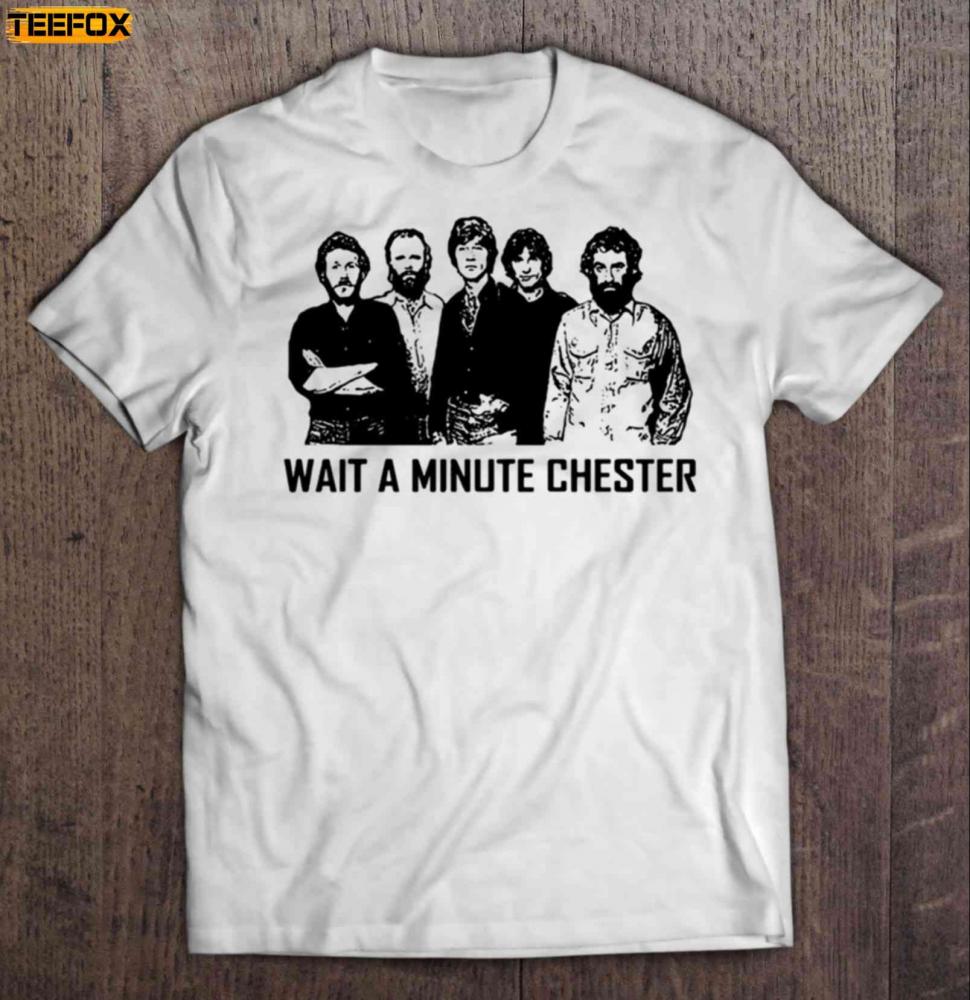Wait A Minute Chester The Band Short Sleeve T-Shirt