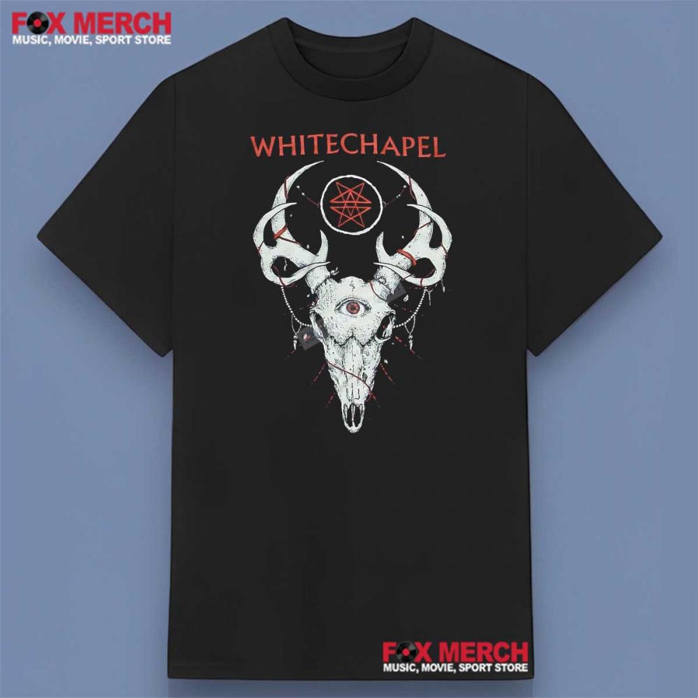 Whitechapel Band Deer Skull Shirt