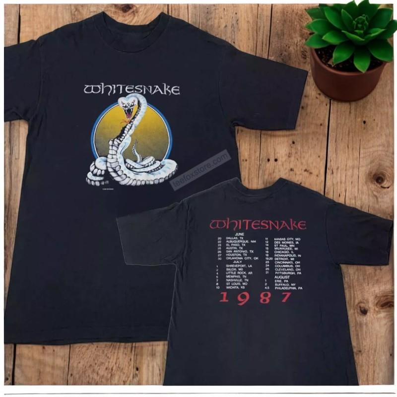 Whitesnake Band 1987 Shirt