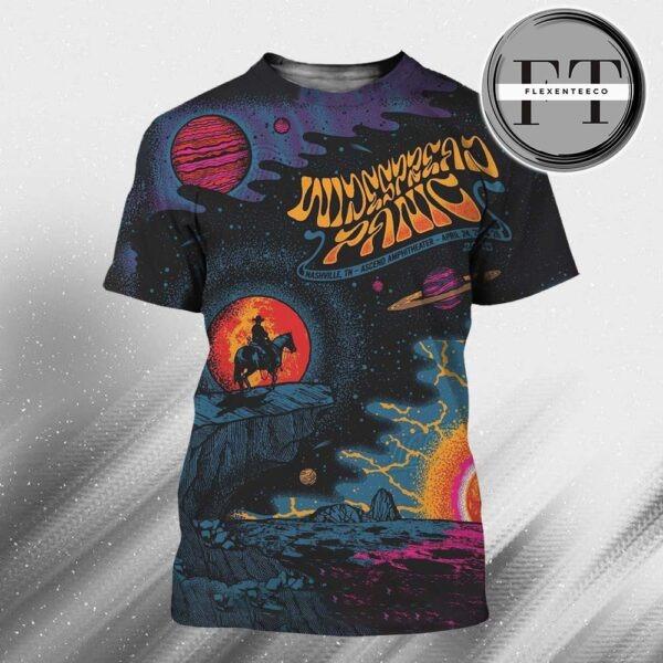 Widespread Panic At Ascend Amphitheater In Nashville TN On April 24-25-26 2025 All Over Print Shirt