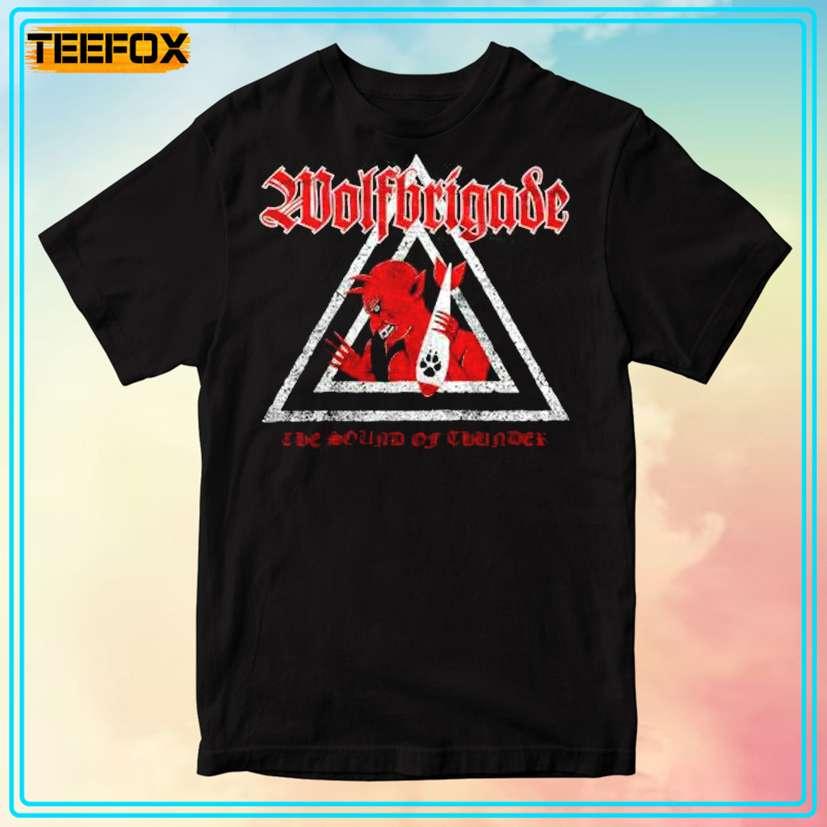 Wolfbrigade Music Band Retro T-Shirt