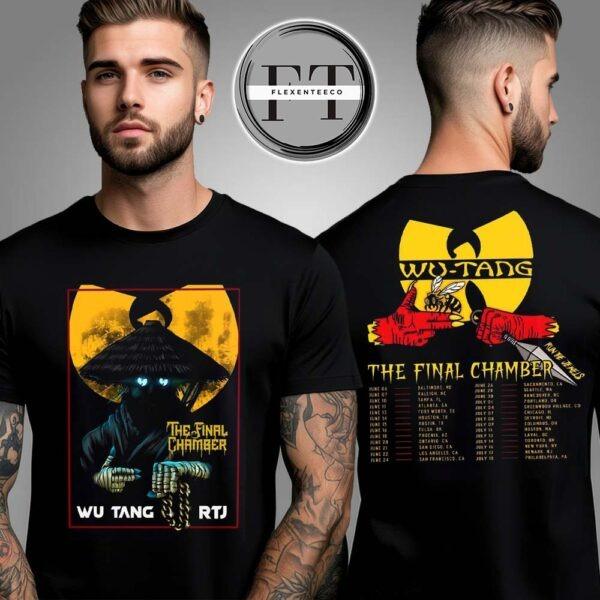 Wu Tang Clan And Run The Jewels The Final Chamber 2025 Atlanta Bootlegs At State Farm Arena On June 11 2025 Samurai Unisex T-Shirt