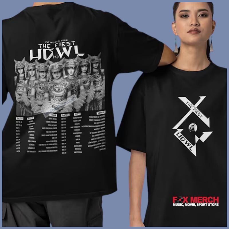 XG 1st WORLD TOUR The first HOWL Unisex T-Shirt