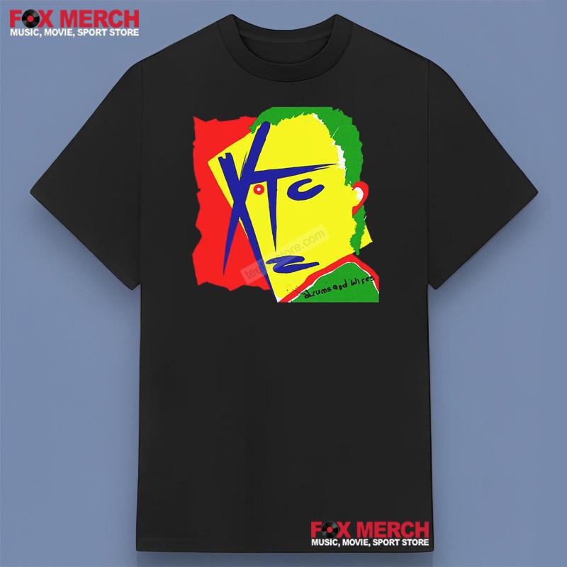 XTC Drums and Wires New Wave Rock Music T-Shirt