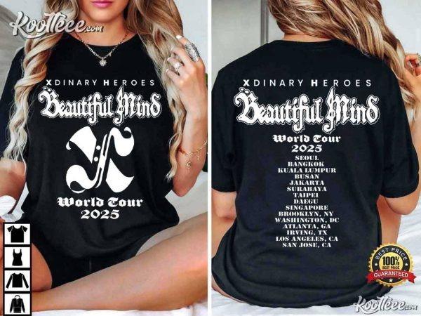 Xdinary Heroes Beautiful Mind World Tour 2025 T-Shirt