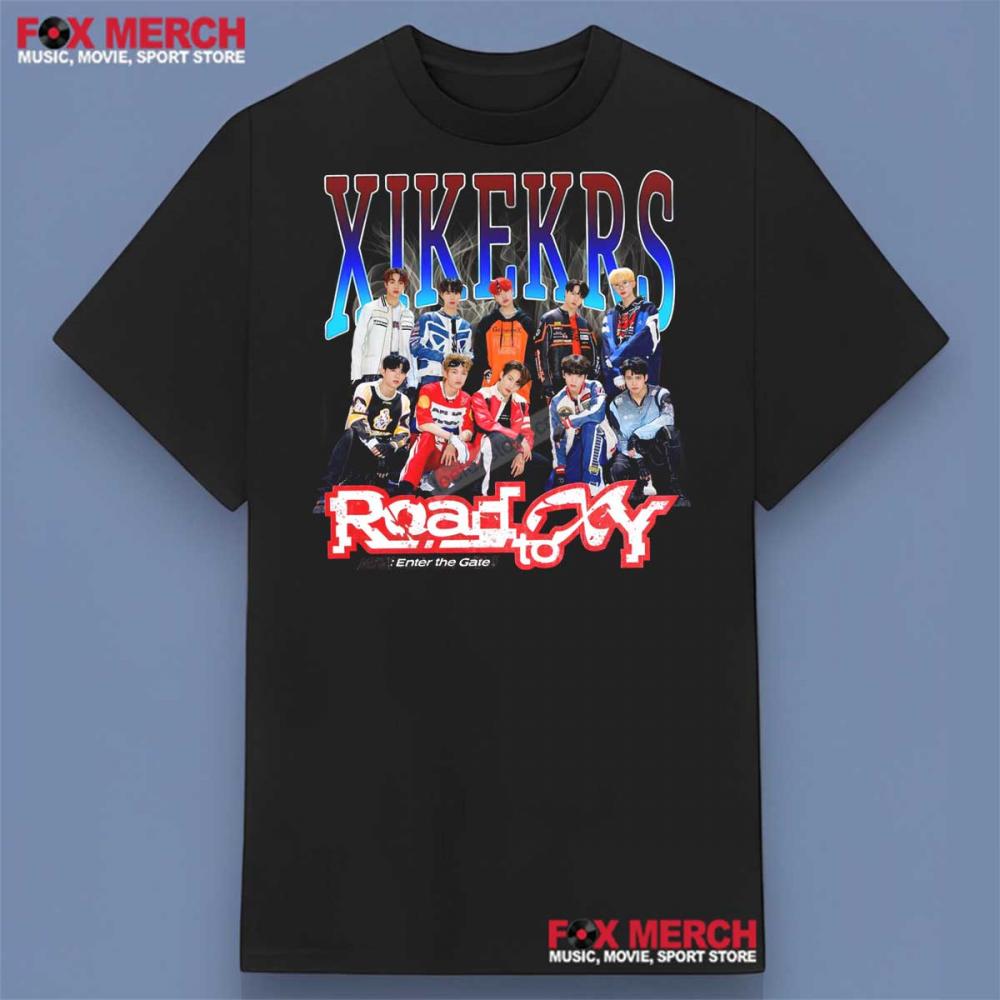 Xikers Road to XY Enter the Gate World Tour 2025 Shirt
