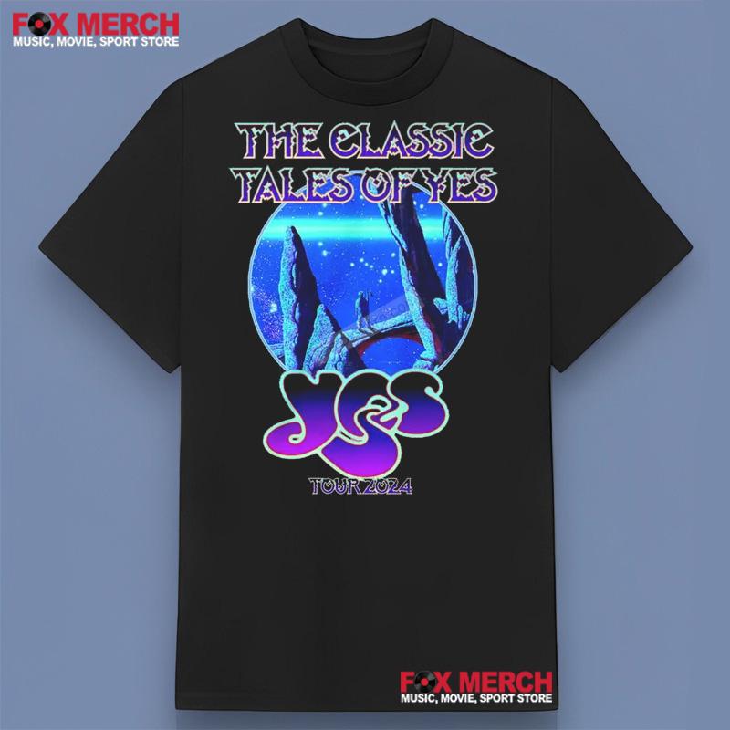 Yes The Classic Tales Of Yes Tour 2024 T-Shirt