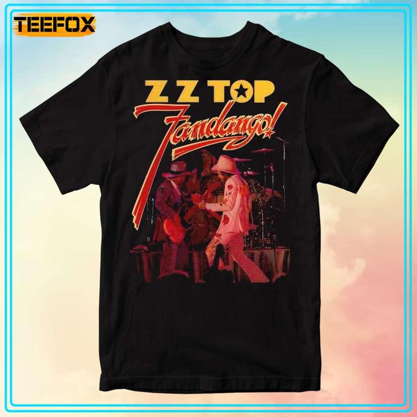 ZZ Top Fandango Black T-Shirt
