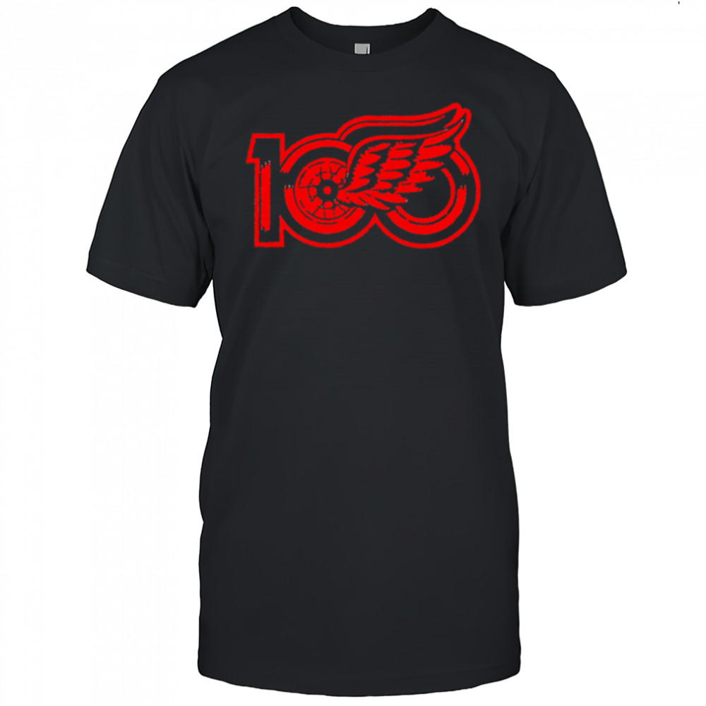 Detroit Red Wings 100th NHL Season New Logo Limited shirt