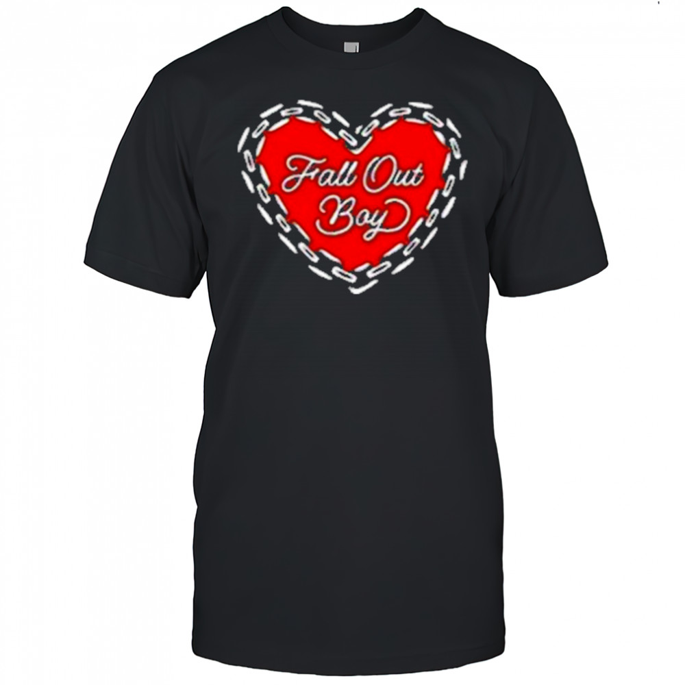 Fall Out Boy Heart Chain T-Shirt