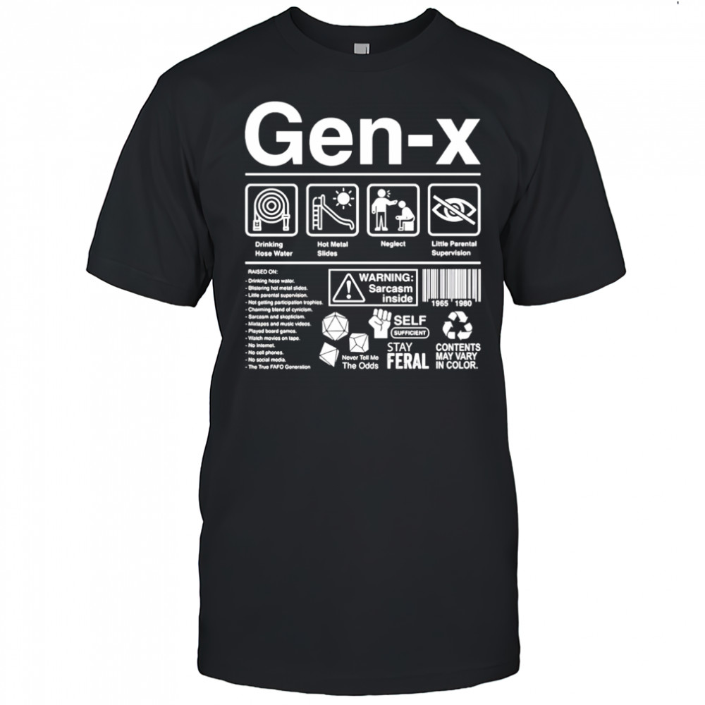 Gen X Label shirt