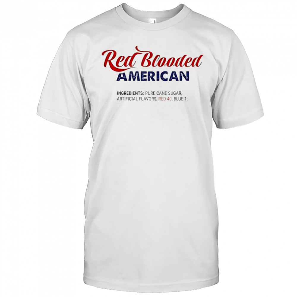 Happy Red Blooded American T-Shirt