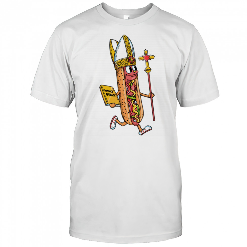 Hot dog Chicago Style Pope shirt