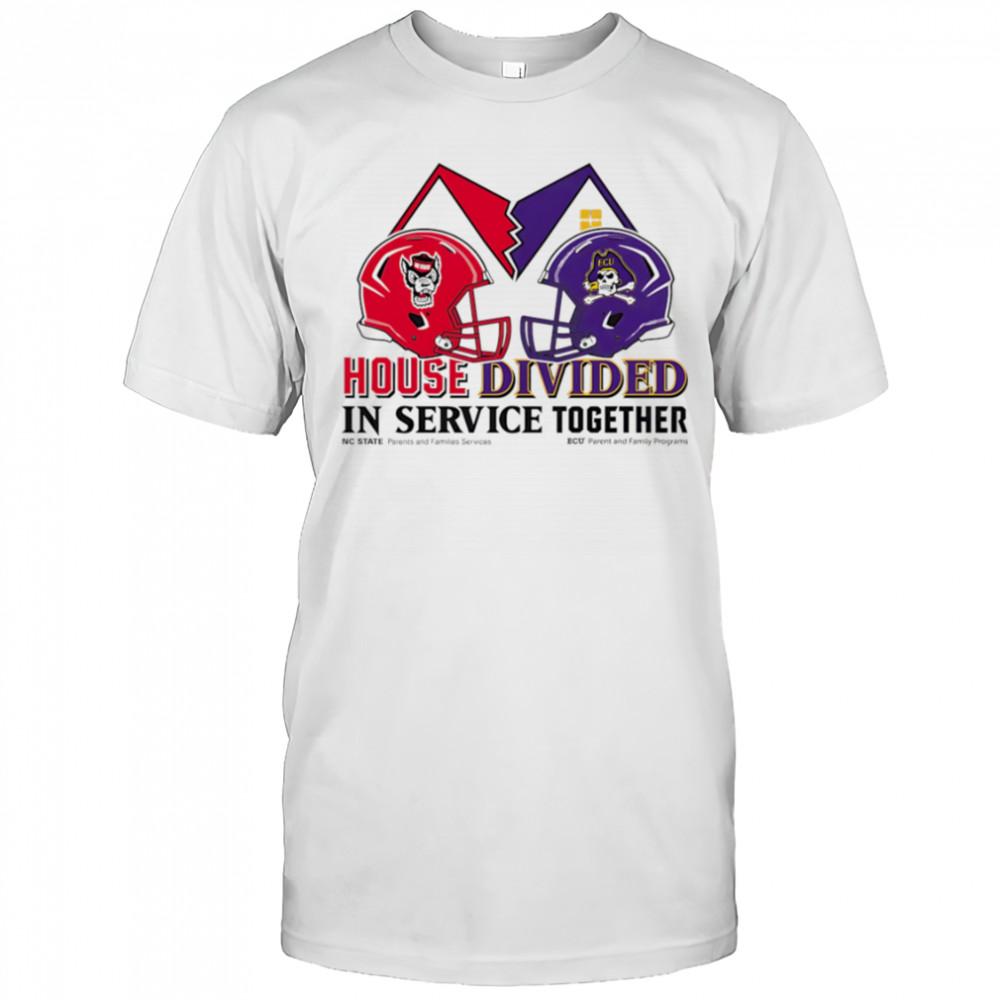 House Divided In Service Together helmet shirt
