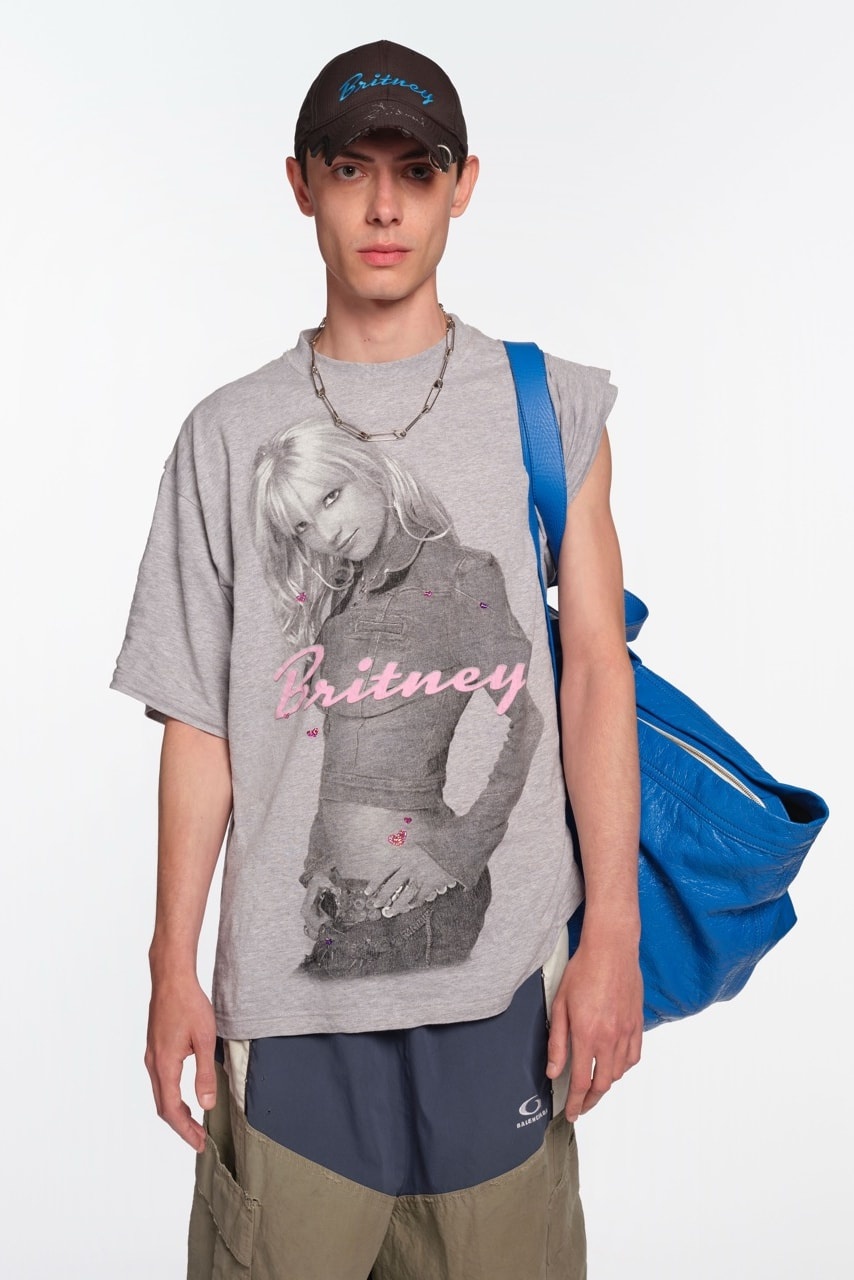Balenciaga x Britney Spears Collaboration Drops With Remixes Retro Tees and Internet Frenzy