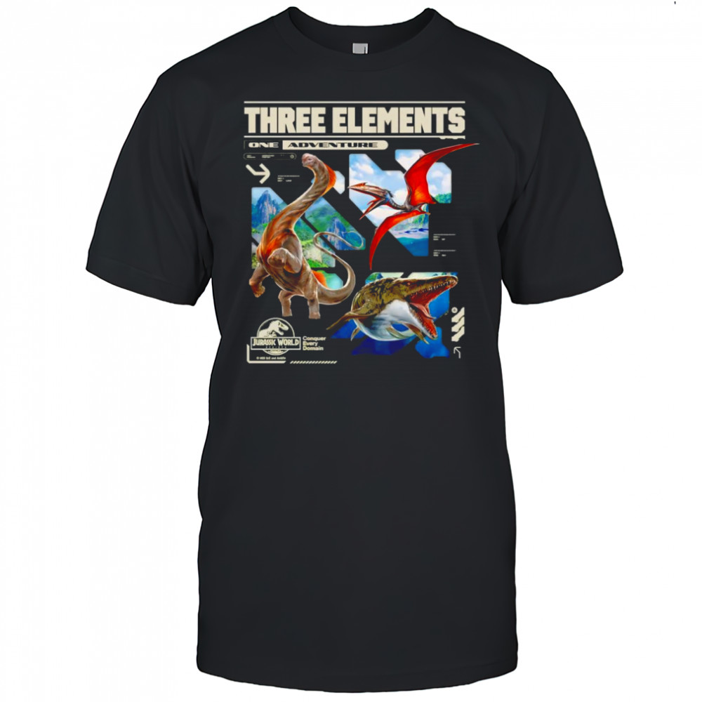 Jurassic World Rebirth 3 Elements shirt