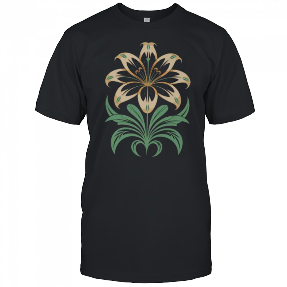 Lily Indian Tribal Art Native American Shirt