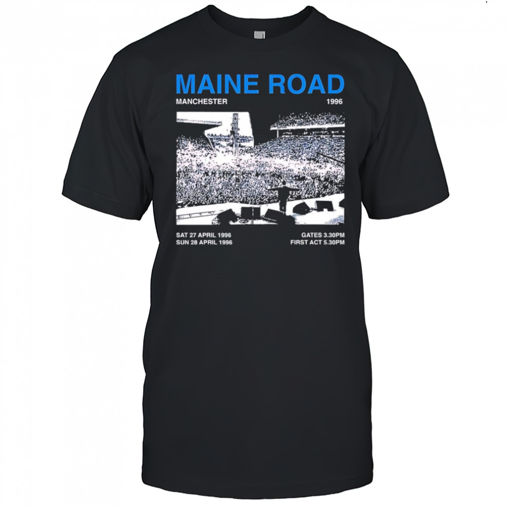Maine Road Manchester 1996 shirt