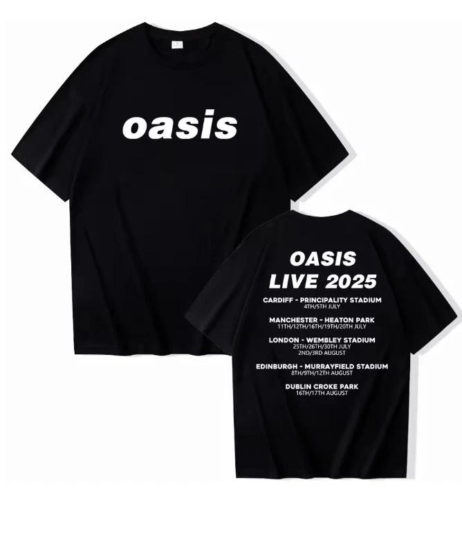 oasis live 25 tour 2025 T-shirt