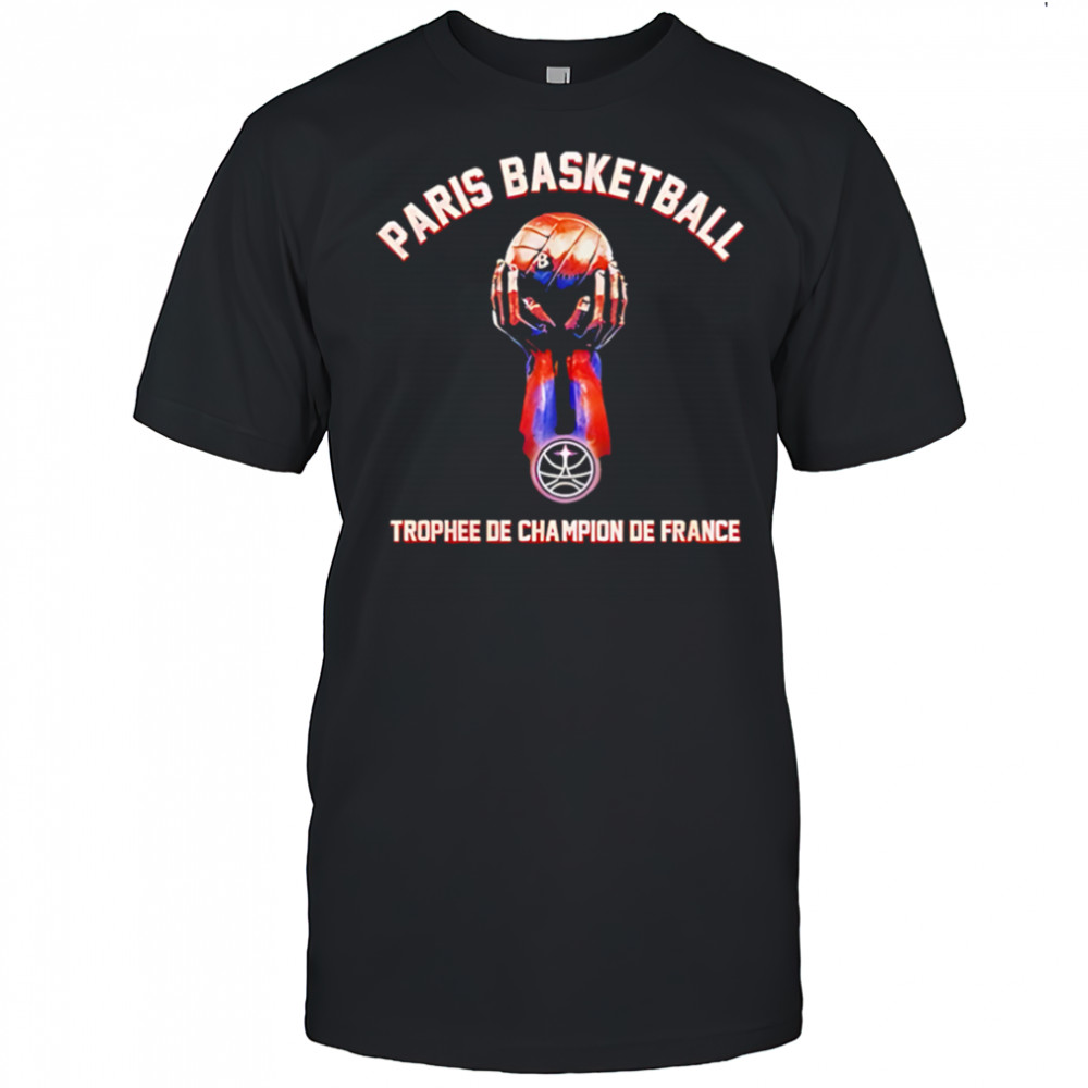 Paris Basketball 2025 Champions De France shirt
