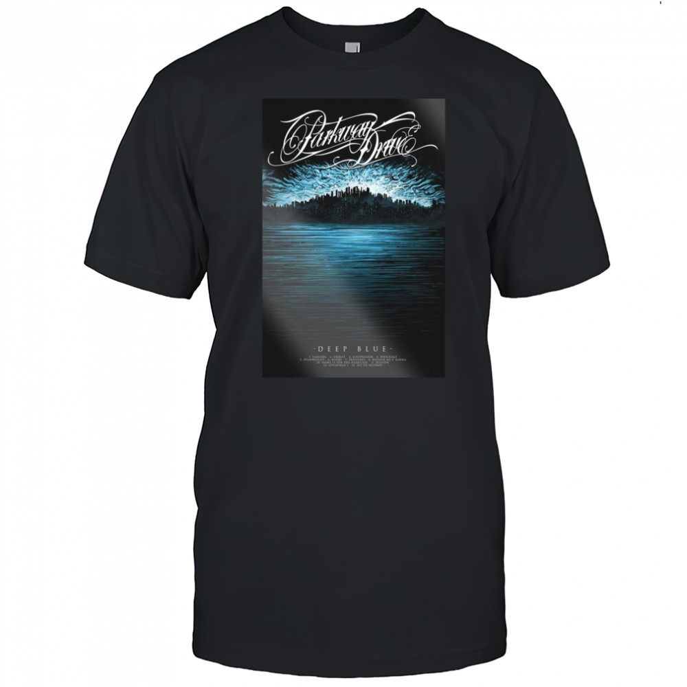 Parkway Drive Deep Blue 2025 Poster T-Shirt