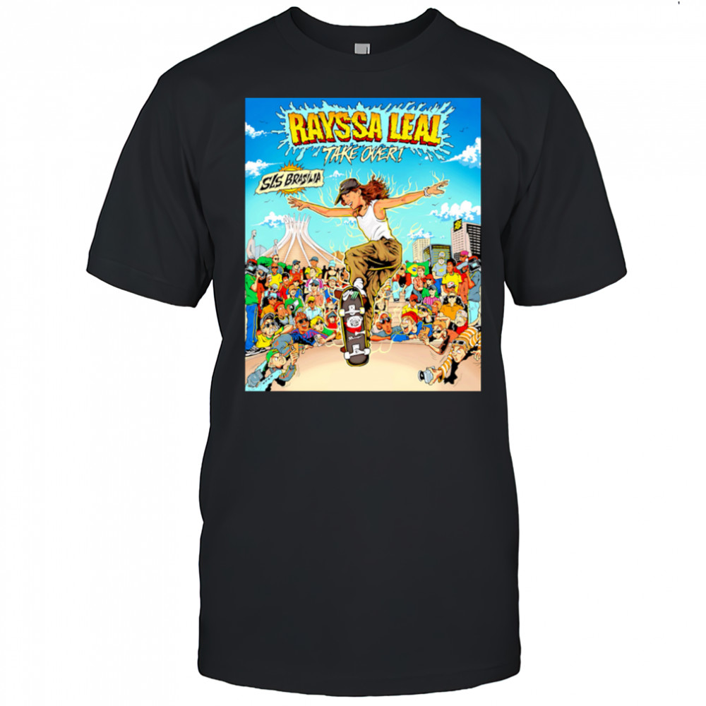 Rayssa Leal take over sls brasilia roller skating champion poster shirt