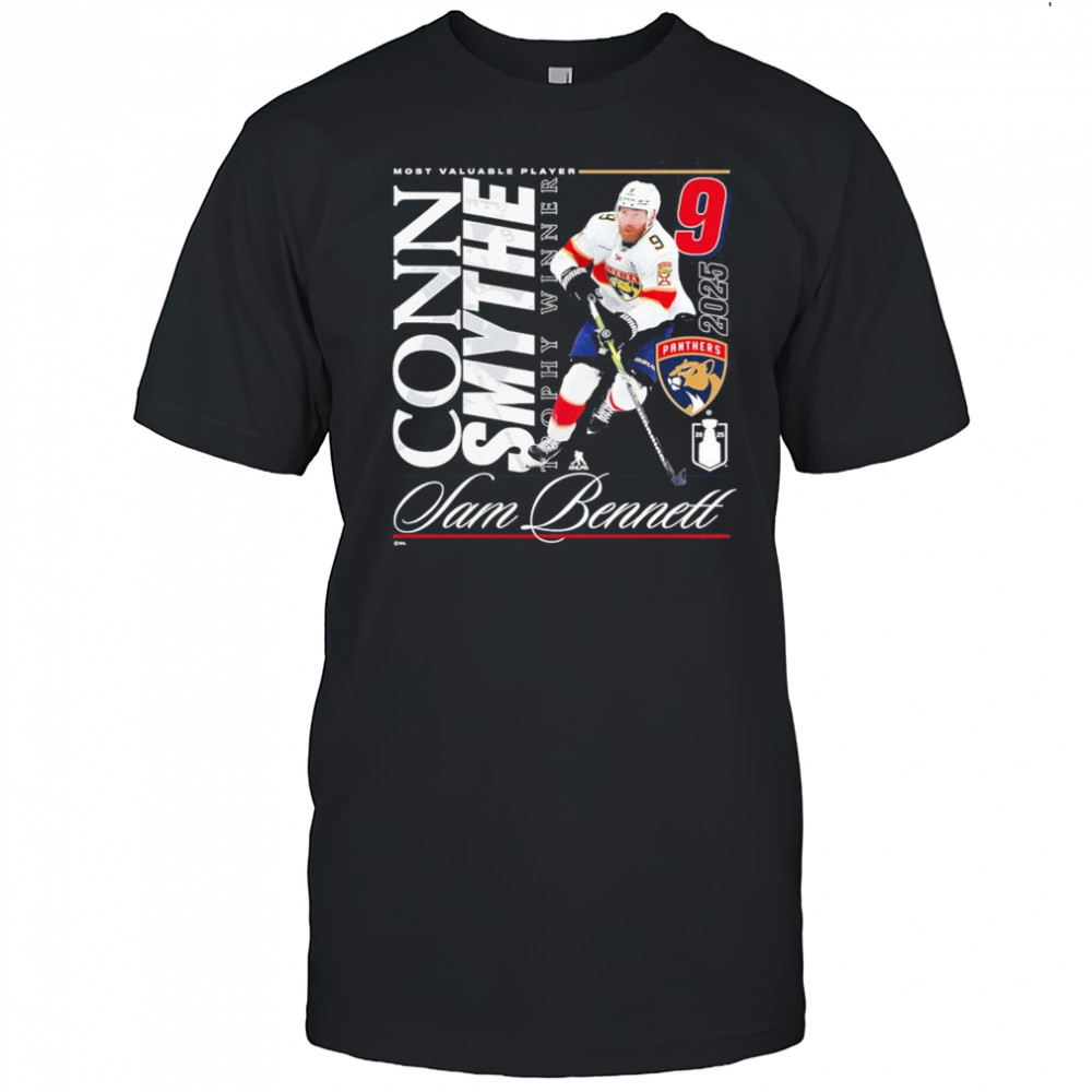Sam Bennett Florida Panthers 2025 Conn Smythe Winner T-Shirt