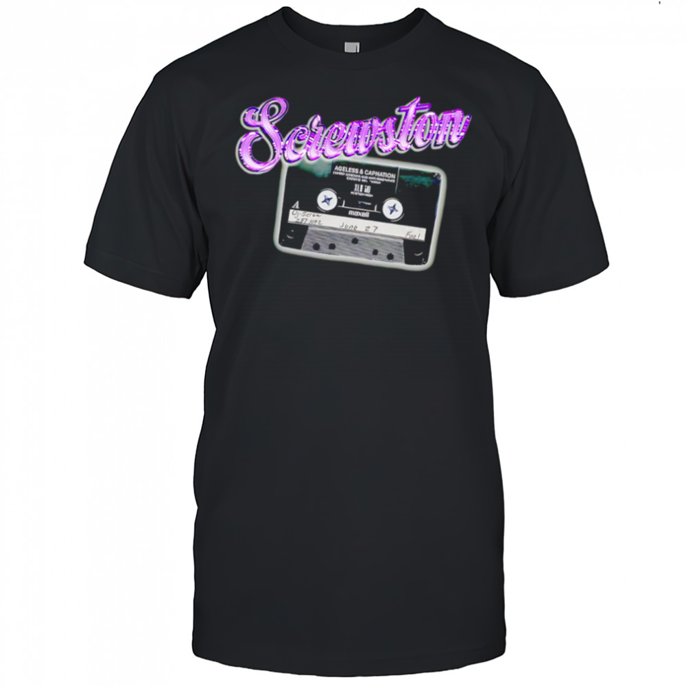 Screwston Dj Screw Ageless and Capnation shirt