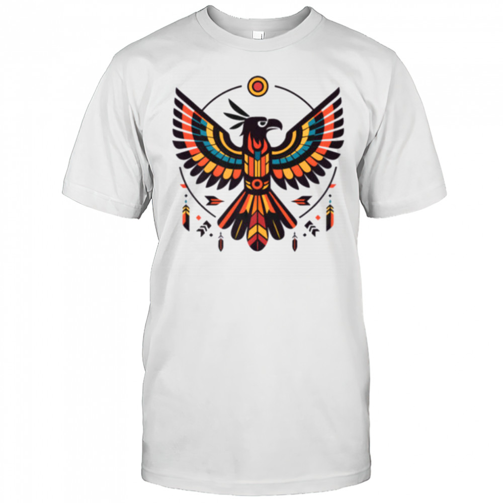 Thunderbird Native American Tribal Art Shirt