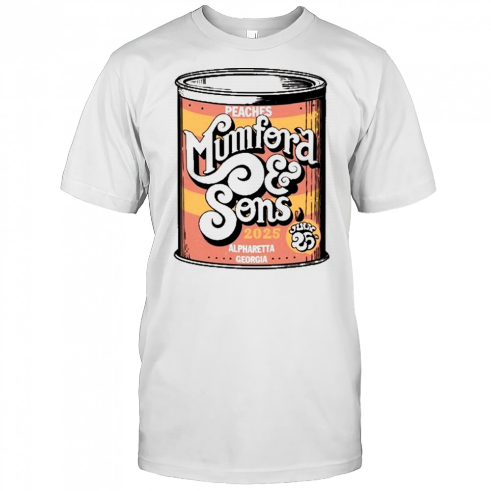 07.26.2025 Mumford & Sons Alpharetta GA T-Shirt