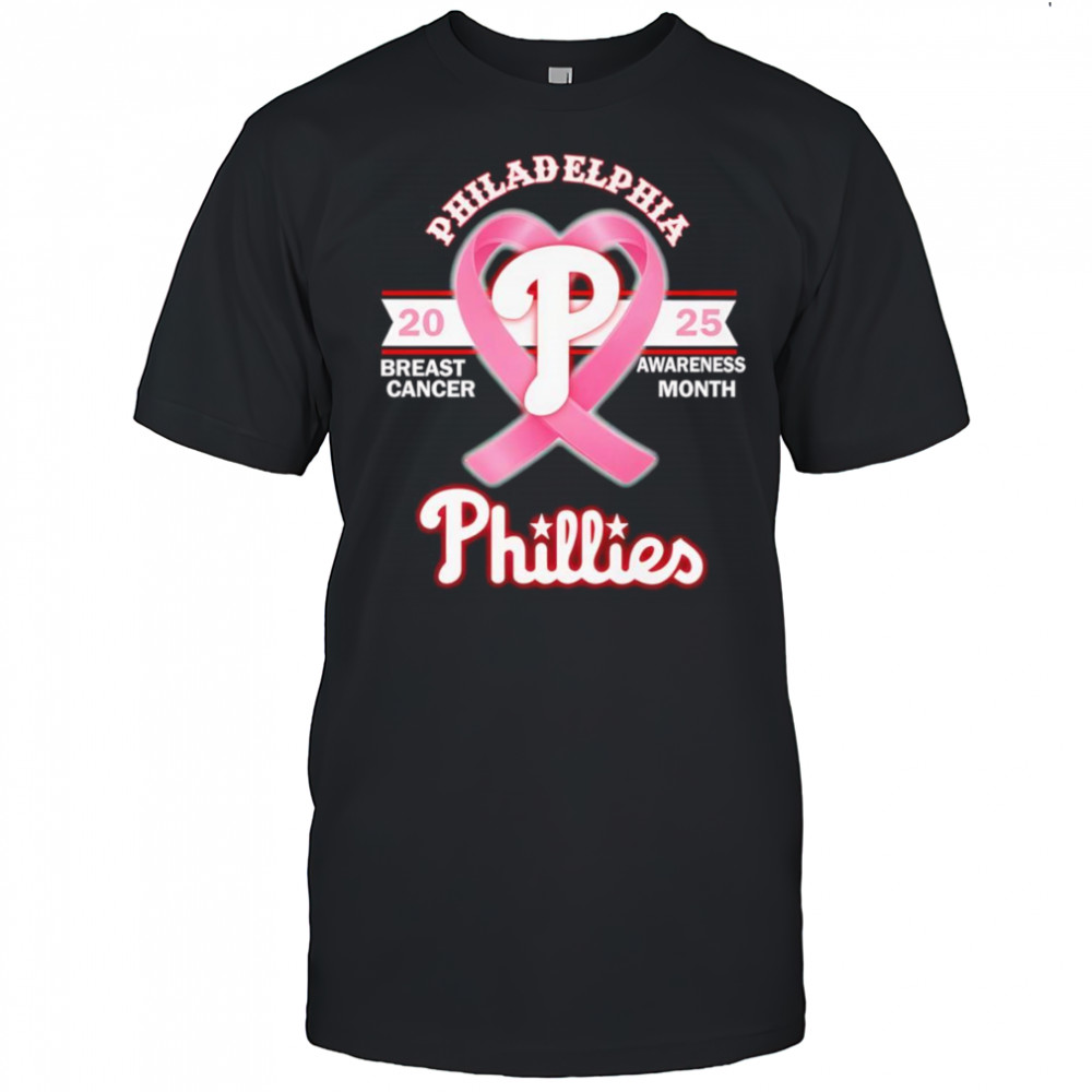 2025 Breast Cancer Awareness Month Philadelphia Phillies shirt