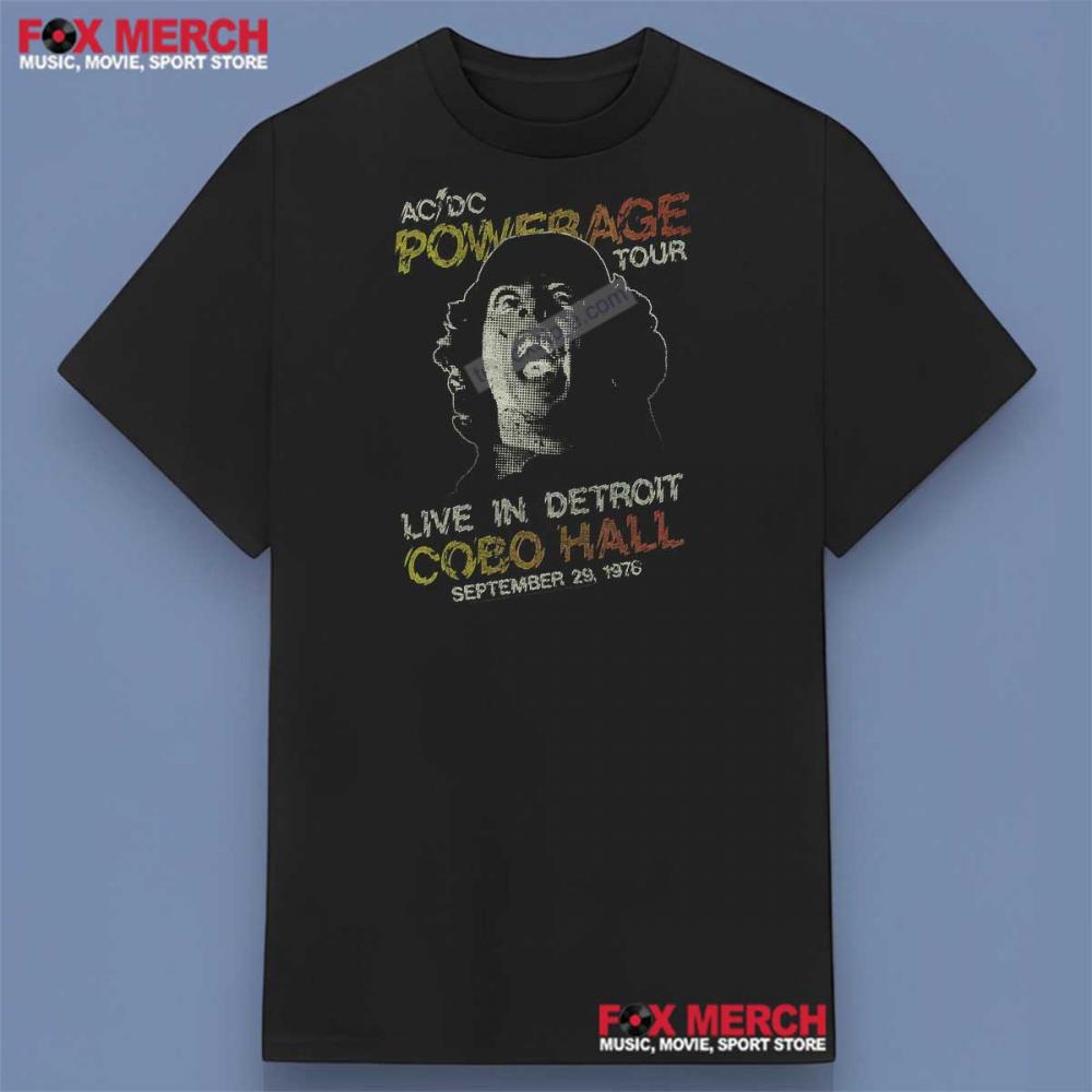ACDC Powerage Album Shirt