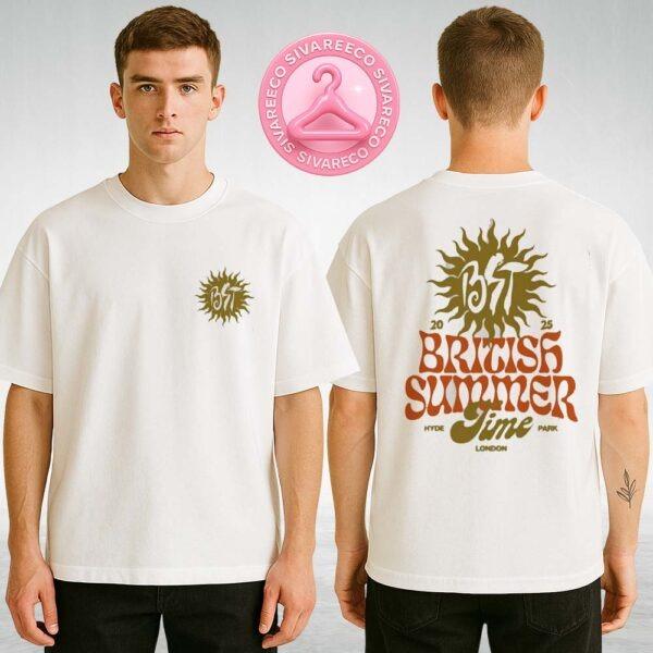 BST Hyde Park London 2025 British Summer Time Two Sides Unisex T-Shirt