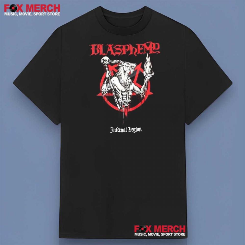 Blasphemy Band Infernal Legion Shirt