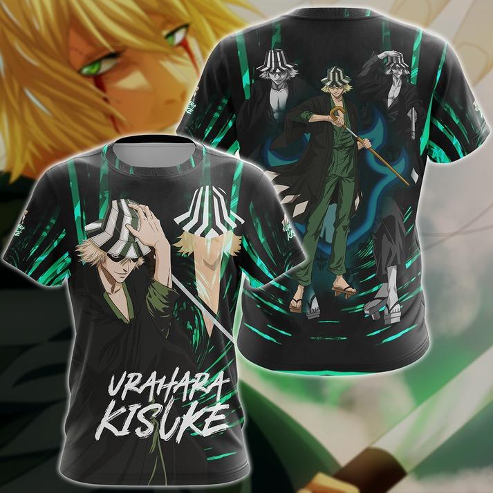 Bleach Kisuke Urahara Anime Manga 3D All Over Print T-shirt