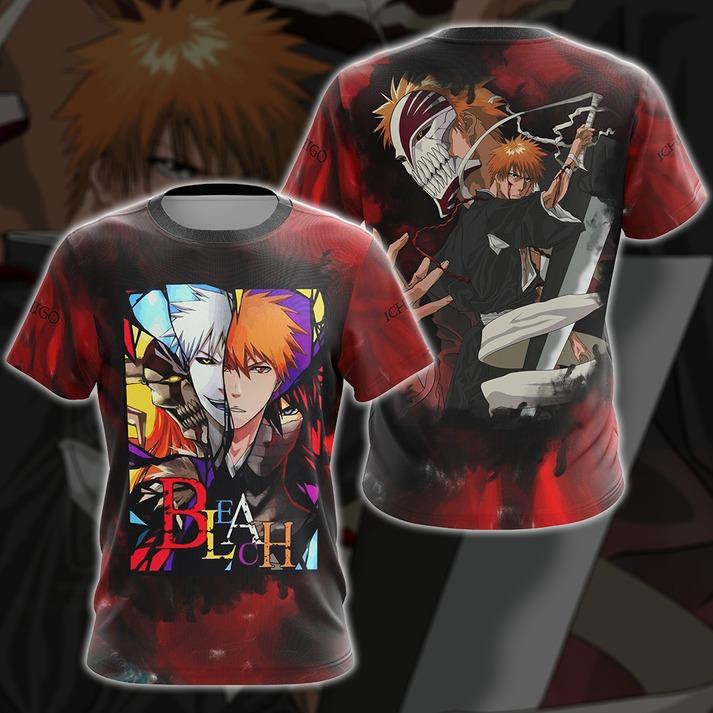 Bleach Kurosaki Ichigo Unisex 3D T-shirt