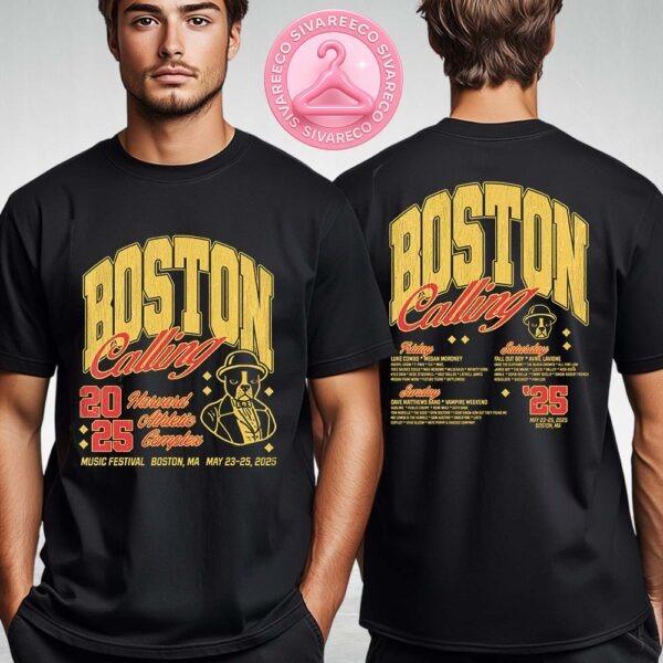 Boston Calling Festival Big Dawg Tee 2025 Two Sides Unisex T-Shirt