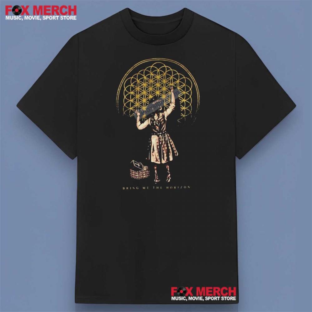 Bring Me the Horizon Black Graphic T-Shirt Gift