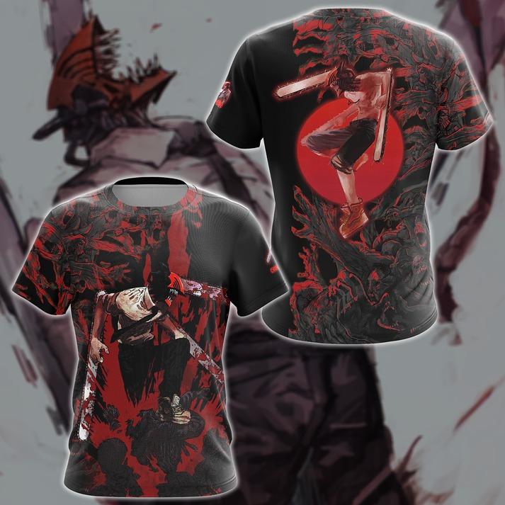 Chainsaw Man Anime Anime Manga 3D All Over Printed T-shirt