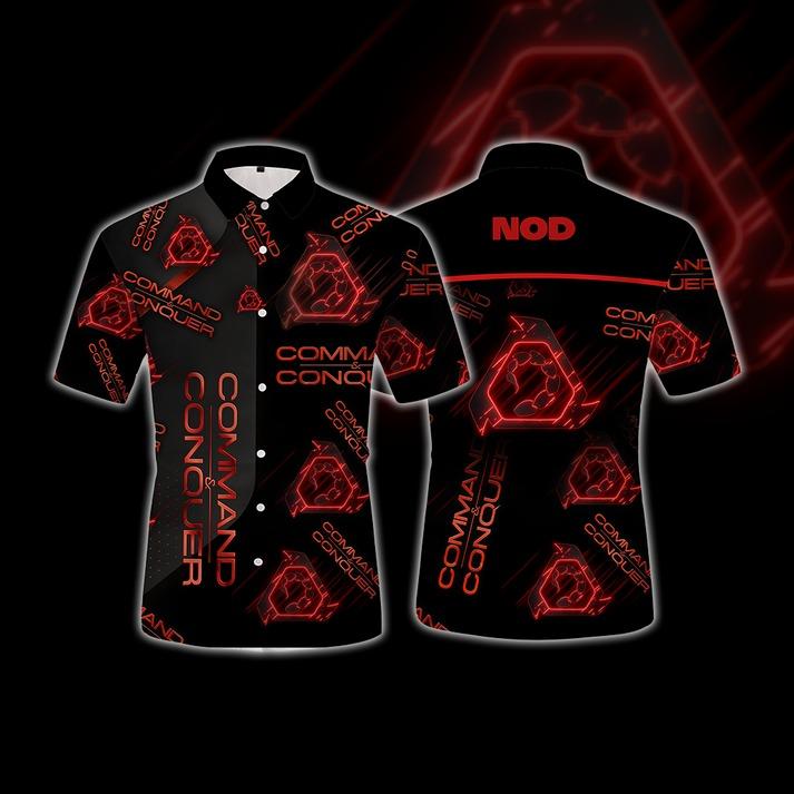 Command & Conquer - Nod Unisex Hawaiian Shirt