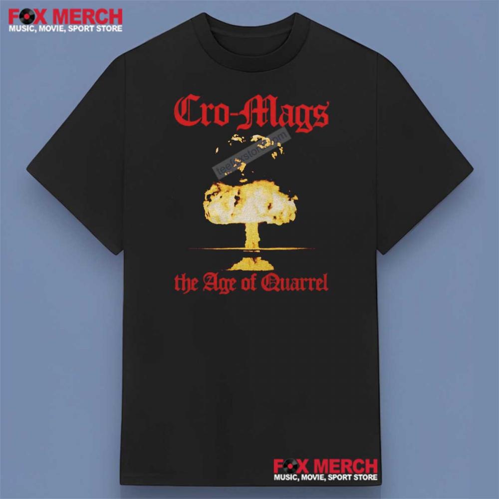 Cro-Mags The Age of Quarrel Album Shirt
