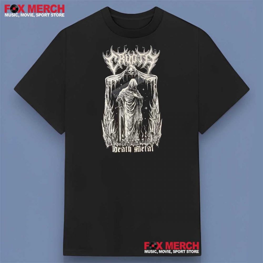 Crypta Death Metal Band Shirt