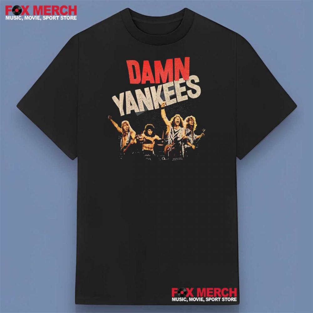 Damn Yankees World Tour 1990 Shirt