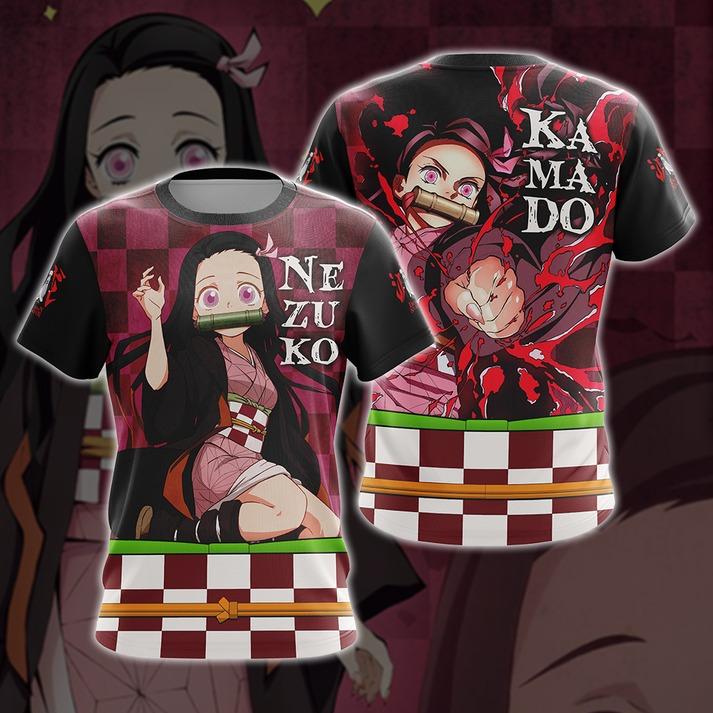 Demon Slayer Kamado Nezuko Unisex 3D T-shirt