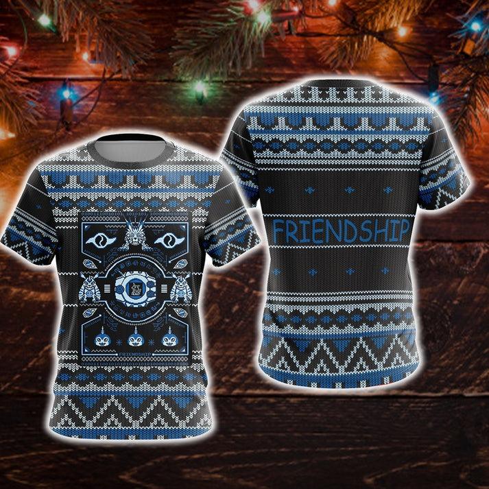 Digimon - Friendship New Collection Unisex 3D T-shirt