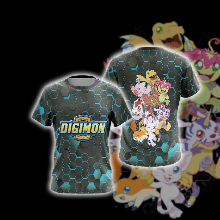 Digimon New Version Unisex 3D Tshirt