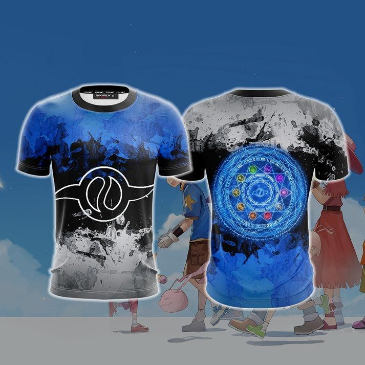 Digimon The Crest Of Friendship New Look 3D T-shirt