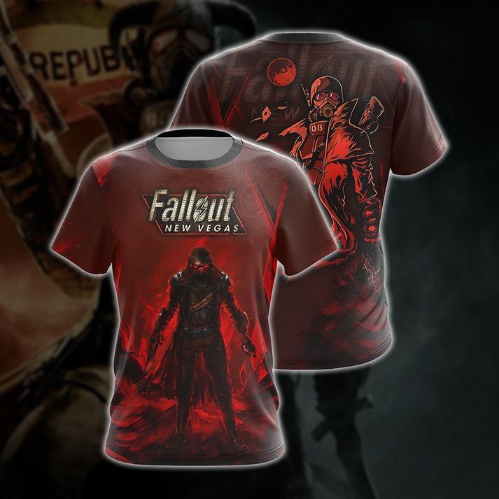 Fallout New Vegas Unisex 3D T-shirt