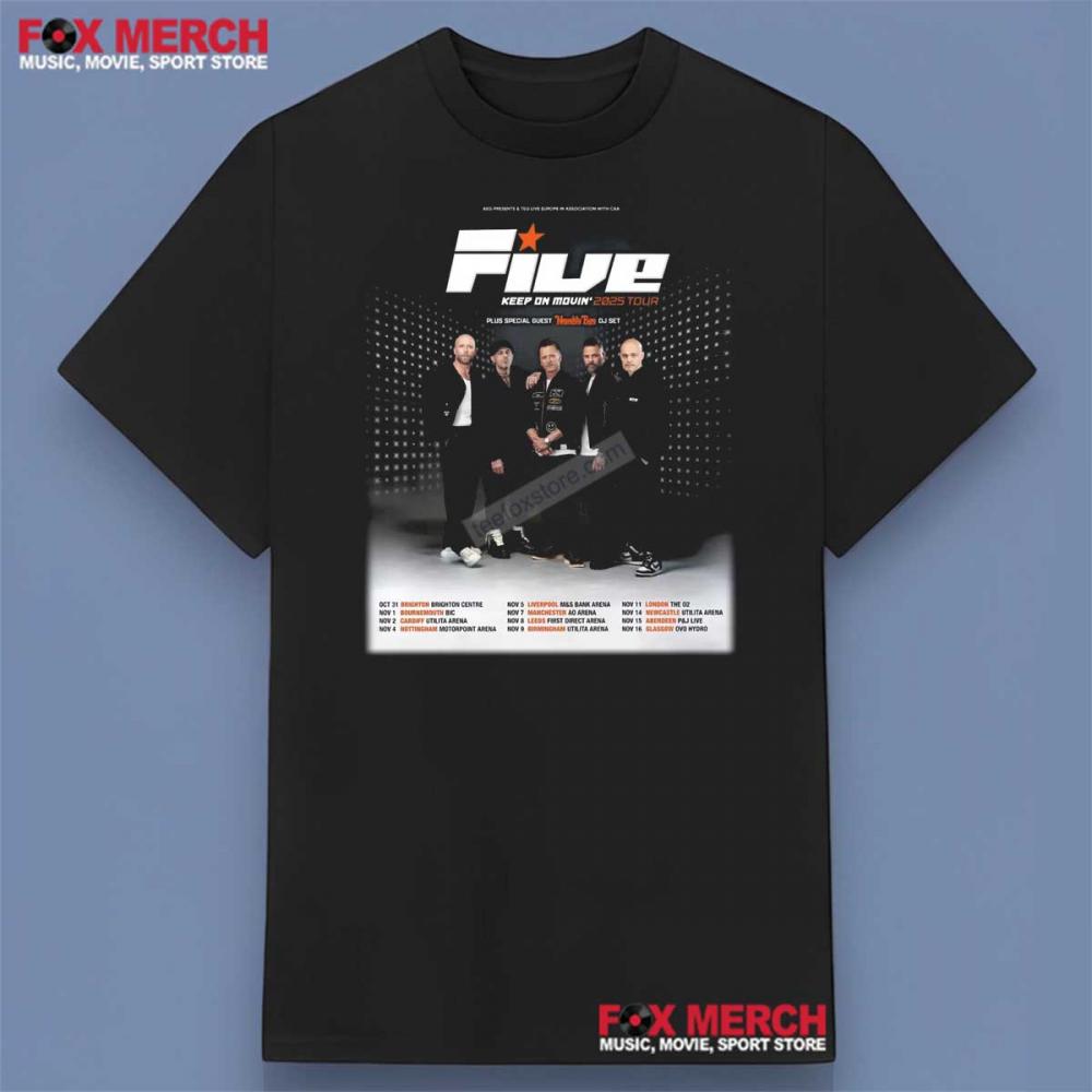 Five Band Tour 2025 T-Shirt